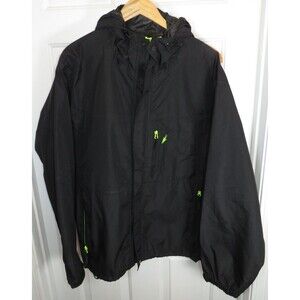 Frogg Toggs ToadRage II Rain Jacket Black/Neon Men's Size LG